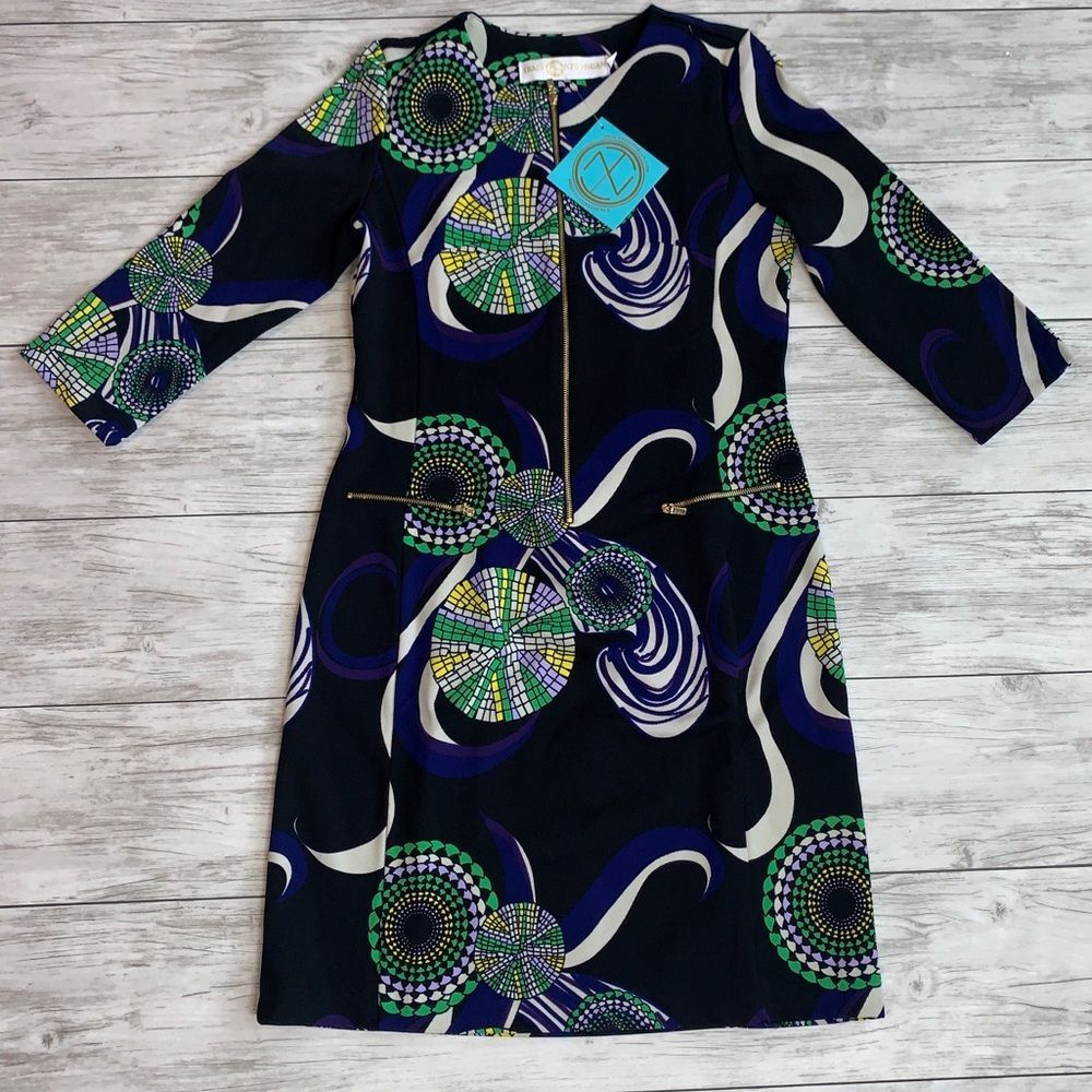 Tracy Negoshian Black Sabrina Dress Size XS NWT